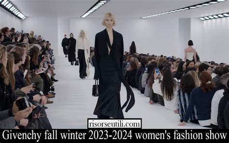 givenchy fashion show video|givenchy spring summer 2024 show.